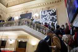 Inauguració de l'exposicio 'Underground i contracultura als anys setanta' al Palau Robert de Barcelona 
